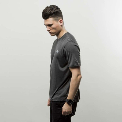 The North Face T-Shirt Reaxion Amp Crew dark grey heather T0CE0QDYZ