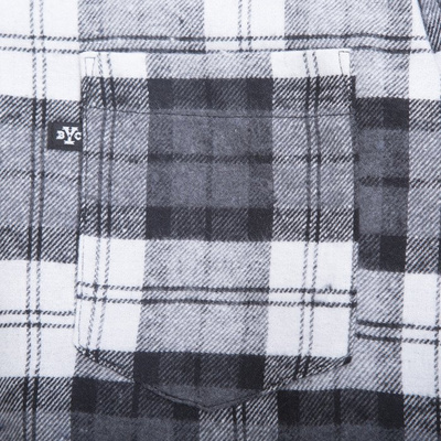 Backyard Cartel shirt Check Point black / white