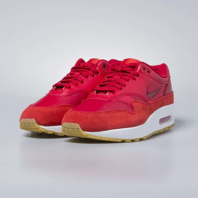 Sneakers buty damskie Nike Air Max 1 Premium SC gym red / gym red - speed red AA0512-602