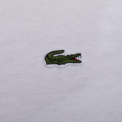 Lacoste Women's Crew Neck Premium Cotton T-shirt white