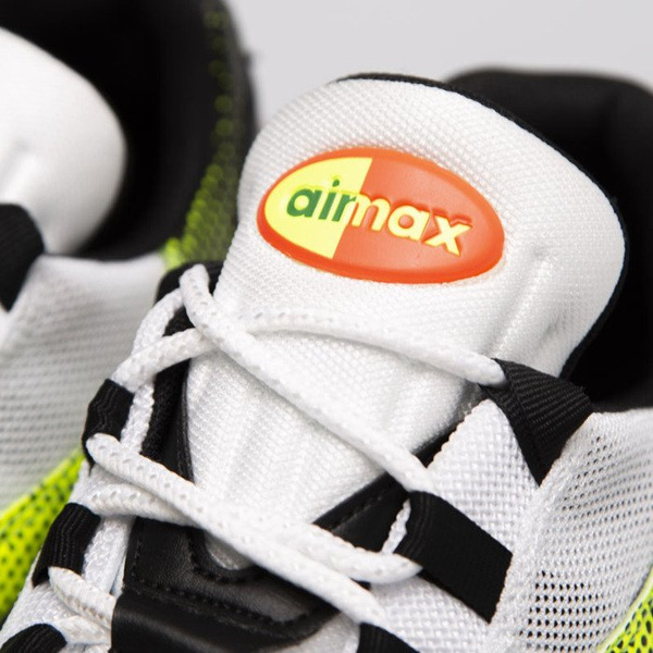 Sneakers buty Nike Air Max 95 black / aloe verde (AJ2018-004)