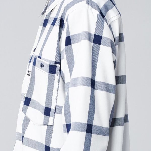 Koszula Backyard Cartel Check Shirt white SS2017