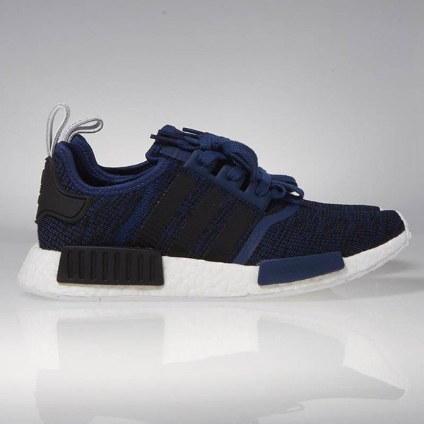 Sneakers buty Adidas Originals NMD_R1 mystery blue / core black / collegiate navy BY2775
