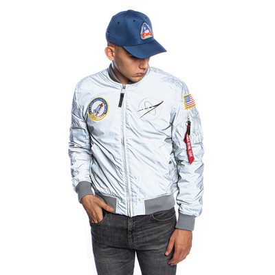 Alpha Industries MA-1 Nasa Reflective Jacket silver/reflective