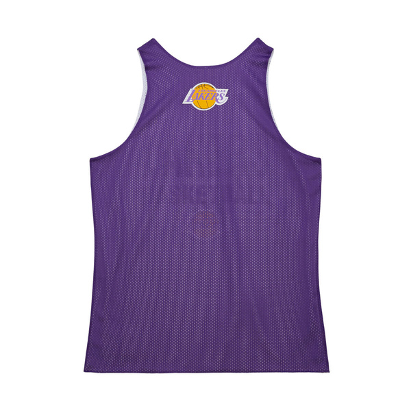 Koszulka Mitchell & Ness Los Angeles Lakers NBA Reversible Mesh Tank Vintage Logo purple