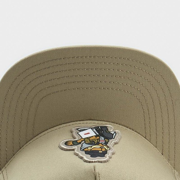 Czapka z daszkiem Cayler & Sons strapback WL Hyped Garfield sand / red