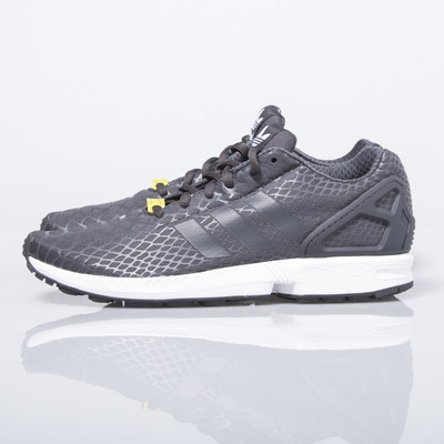Sneakers buty Adidas Originals ZX Flux Techfit shadow black / white (S75488)