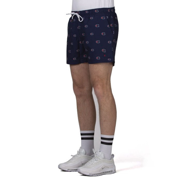 Szorty kąpielowe Champion Rochester Swim Shorts Logo Script navy