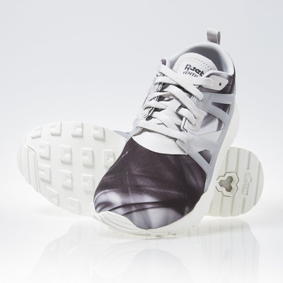 Sneakers buty Reebok Classic Ventilator Adapt Graphic steel / black / chalk (V69419)