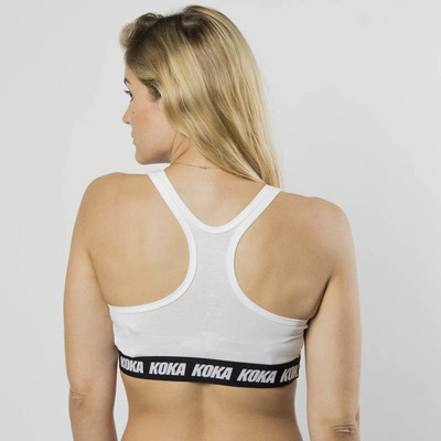 Top Koka Bra Tape white