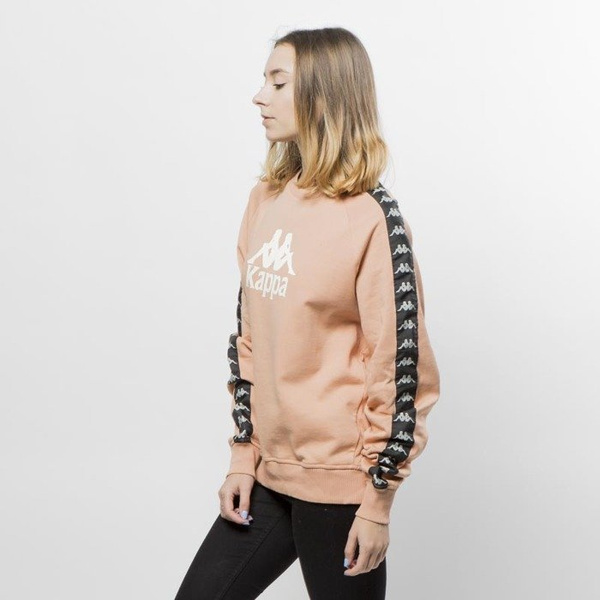 Bluza damska Kappa Tagara Crewneck dusty coral WMNS