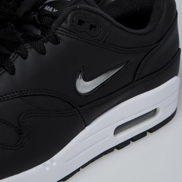 Sneakers buty Nike Air Max 1 Premium SC black / mettalic silver - white 918354-001