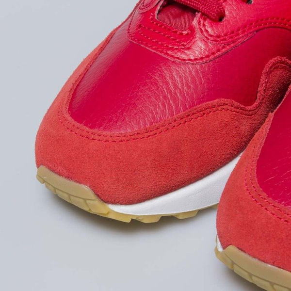 Sneakers buty damskie Nike Air Max 1 Premium SC gym red / gym red - speed red AA0512-602