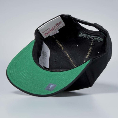 Czapka Mitchell & Ness snapback Boston Celtics black Wool Solid 