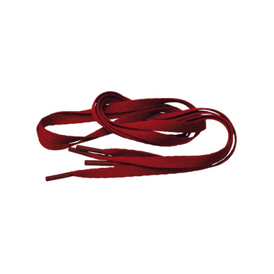 Tubelaces Silver 120cm red 10153