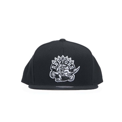 Czapka Mitchell & Ness Toronto Raptors Snapback Cap black Wool Solid Snapback
