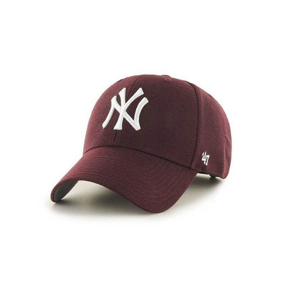 Czapka '47 Brand New York Yankees Strapback dark maroon / white