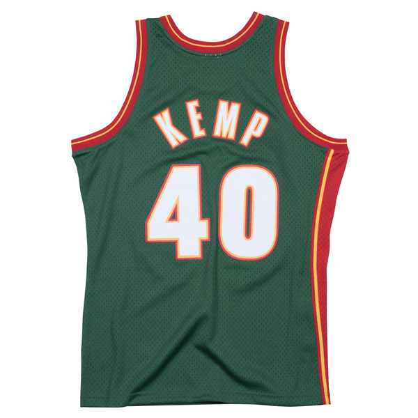 Mitchell & Ness Seattle SuperSonics #40 Shawn Kemp green Swingman Jersey