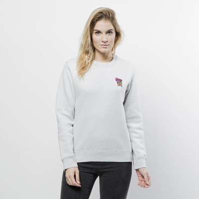 Bluza damska Stussy WMNS sweatshirt Chongo Crew fog
