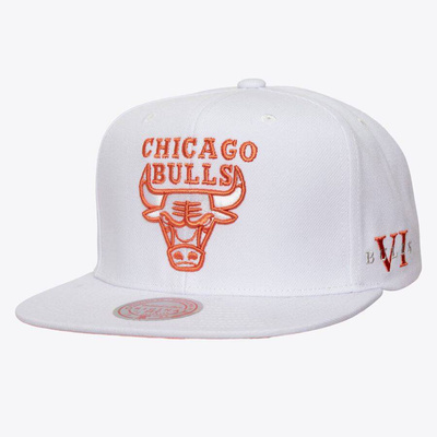 Mitchell & Ness snapback Chicago Bulls Core VI Snapback white