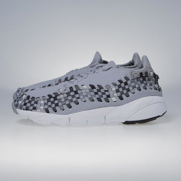 Sneakers buty Nike Air Footscape Woven NM wolf grey / black - dark grey 875797-004
