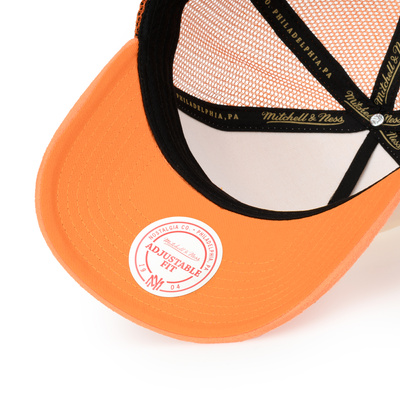 Czapka Mitchell & Nesss Baseball Trucker cream/Maroon