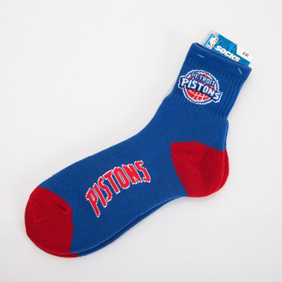 FBF socks NBA Detroit Pistons A501 Team Color