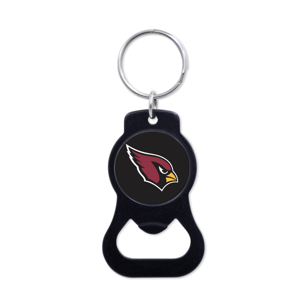 WinCraft NFL Black Bottle Opener Key Ring Arizona Cardinals