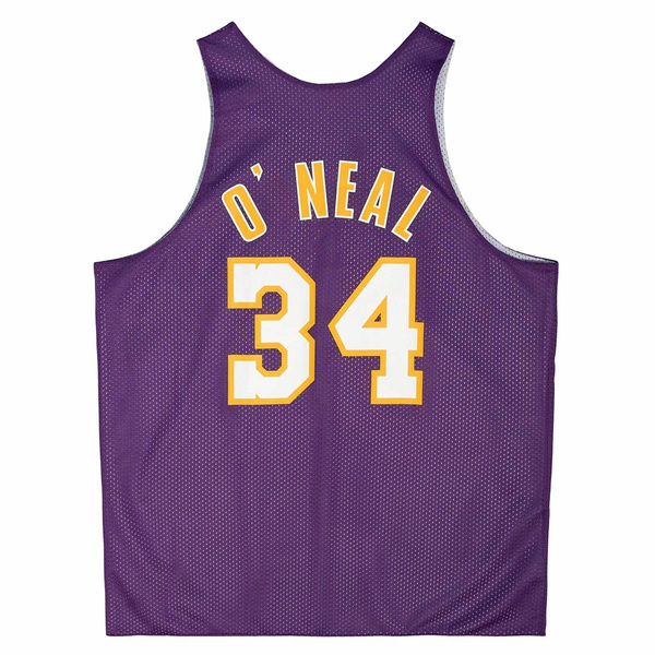 Koszulka Mitchell & Ness Los Angeles Lakers Reversible Mesh Tank fioletowa