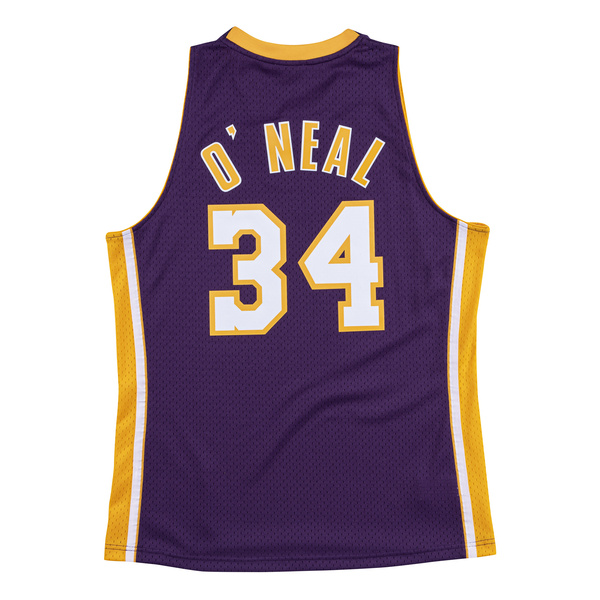 Koszulka Mitchell & Ness Los Angeles Lakers #34 Shaquille O'Neal purple Swingman Jersey