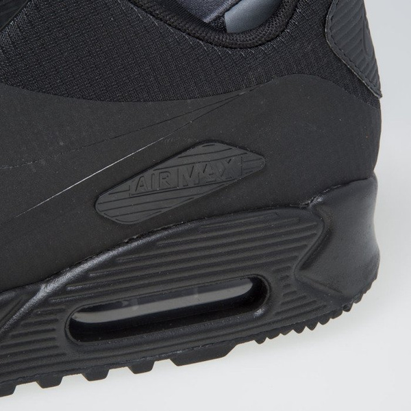 Sneakers buty zimowe Nike Air Max 90 Mid Winter black 806808-002