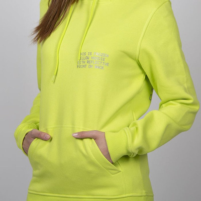 Majors WMNS sweatshirt Neon Hoodie toxic green