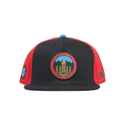 Czapka Cayler & Sons COPPER LABEL Watch Out Snapback black/red