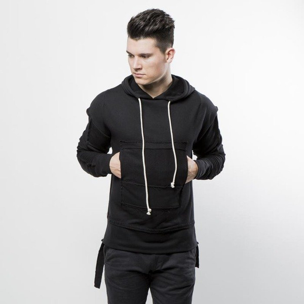 Urban Flavours bluza Mental Hybrid Hoodie black