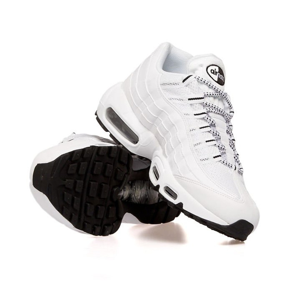 Sneakers buty Nike Air Max 95 białe (609048-109)