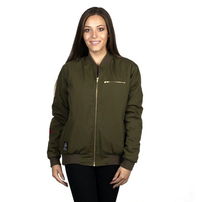 Harp Team WMNS Jacket Bomber Ron's Jacket forest green
