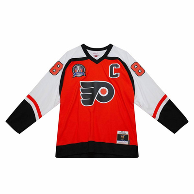 Koszulka longsleeve Mitchell & Ness Philadelphia Flyers #88 Eric Lindros NHL Dark Jersey pomarańczowa