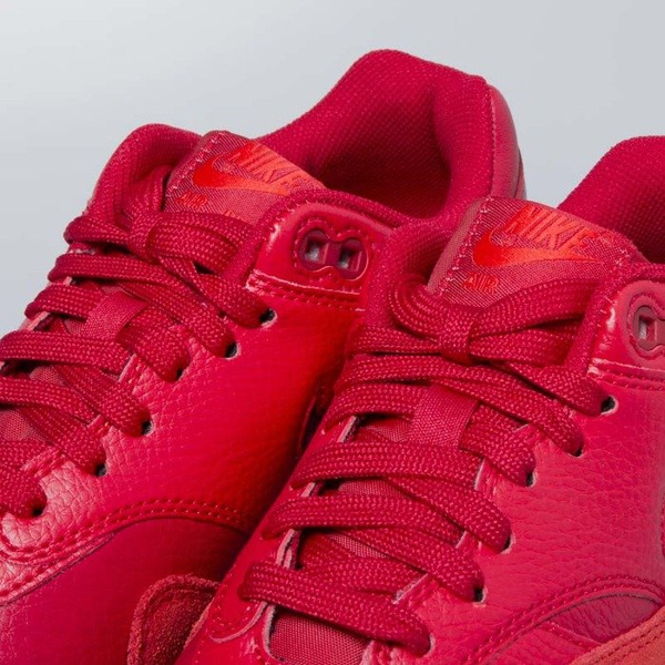 Sneakers buty damskie Nike Air Max 1 Premium SC gym red / gym red - speed red AA0512-602