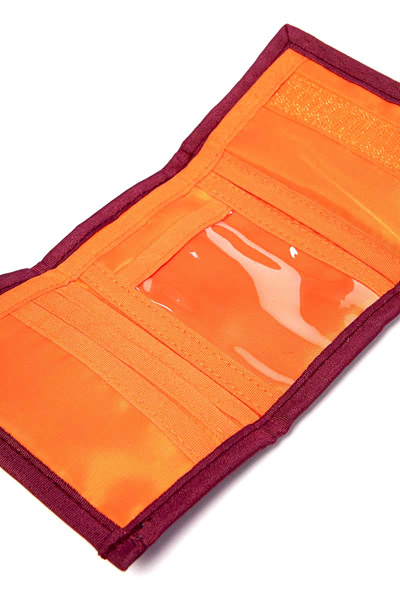 Portfel Alpha Industries Crew Wallet bordowy