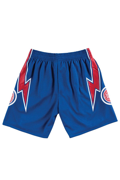 Szorty Mitchell & Ness Detroit Pistons Swingman Shorts niebieskie