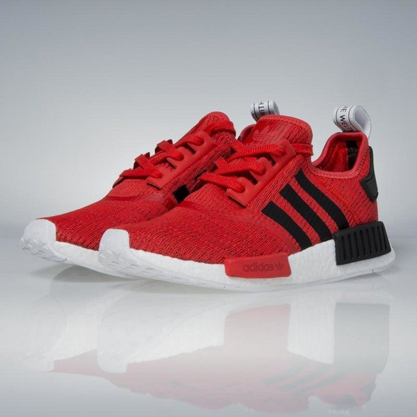 Sneakers buty Adidas Originals NMD_R1 red / core black / footwear white BB2885