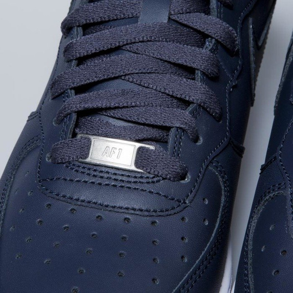 Sneakers buty Nike Air Force 1 Mid '07obsidian / obsidian - white 315123-415