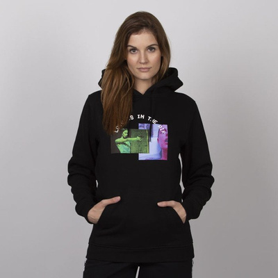 Majors WMNS sweatshirt Love Is In The Air Hoodie black