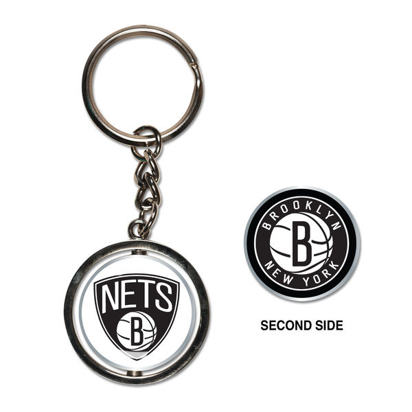 Brelok WinCraft NBA Spinner Key Ring Brooklyn Nets