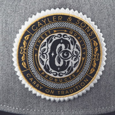Cayler & Sons COPPER LABEL Finest Quality Cap heather grey / navy