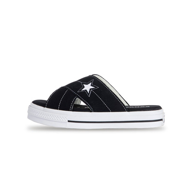 Klapki Converse One Star Sandals czarne (564143C)