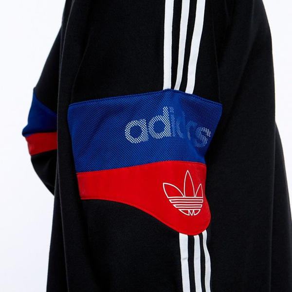 Bluza Adidas Originals TS Trefoil Hoody black/corred/croyal