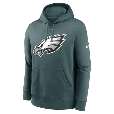 Bluza Nike Men's NFL Philadelphia Eagles Nike Club Fleece Pullover Hoodie teal