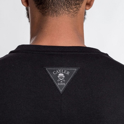 Cayler & Sons bluza sweatshirt Crooklyn Skyline Crewneck black / grey / white WL-CAY-AW16-AP-12
