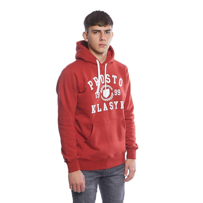 Bluza Prosto Klasyk Hoodie Akad bordo